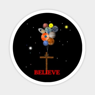 BELIEVE CHRISTMAS Magnet